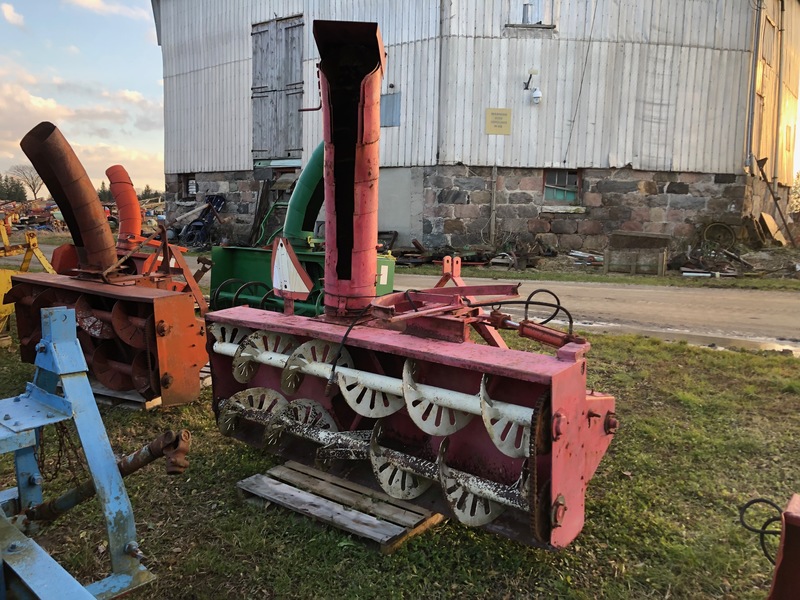 Snow Removal  McKee Bros 7ft Snow Blower - Double Auger with Hydraulic Chute Photo