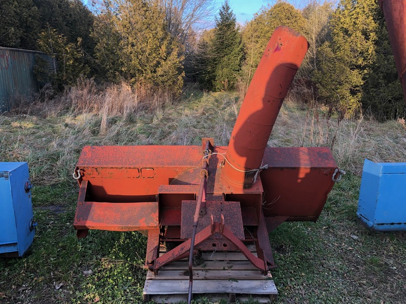 Snow Removal  McKee Snow Blower - 7ft Wide, Manual Chute, with Double Auger Photo