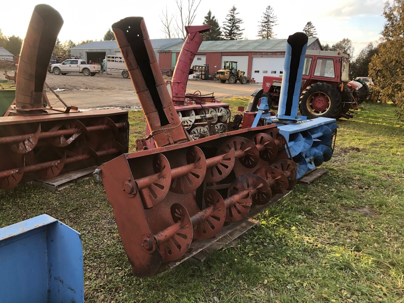 Snow Removal  McKee Snow Blower - 7ft Wide, Manual Chute, with Double Auger Photo