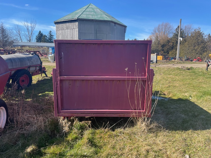 Hay/Forage/Livestock  5ft Trail Sweeper with End Dump - 2 Rotor Photo