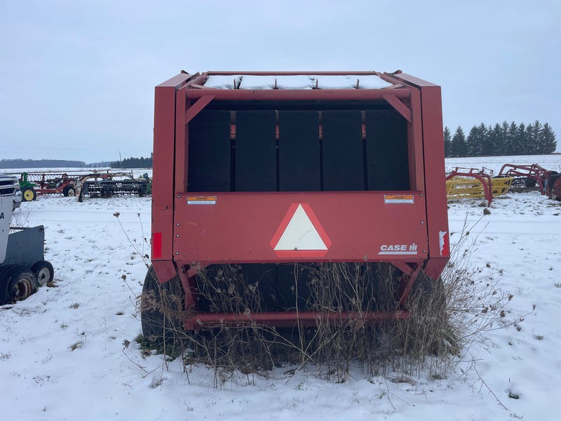 Hay/Forage/Livestock  CIH 8480 Round Baler with Monitor - Good Shape! Photo