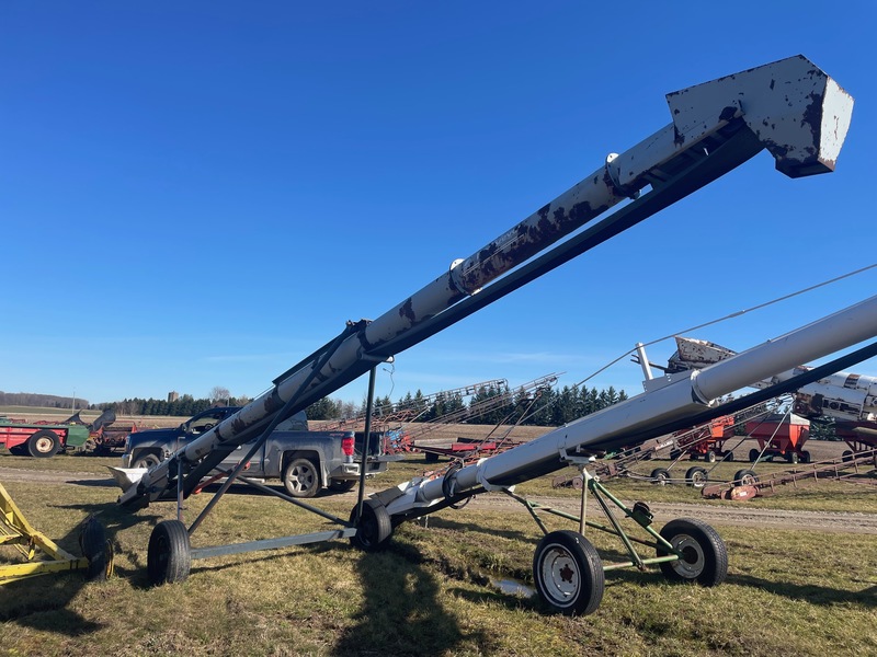 Grain Handling  Belt Conveyer ~ 10" x 34ft ~ PTO Drive Photo