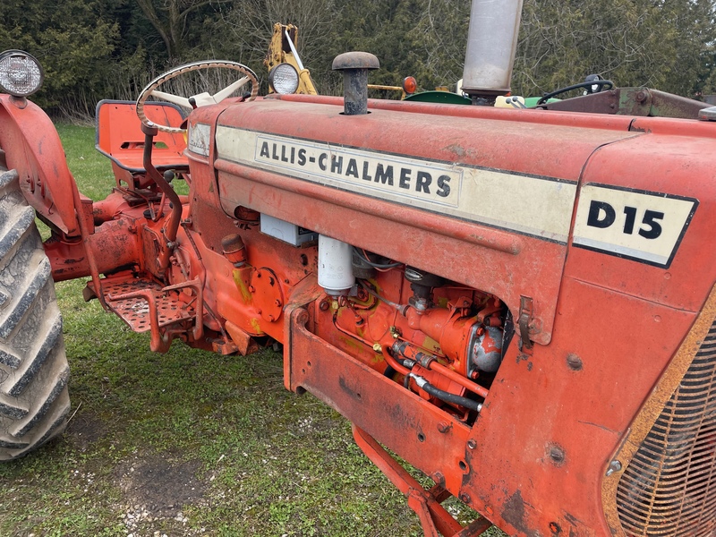 Tractors  Allis Chalmers D15 Series 2 Tractor | Power Steering | Gas Powered | 3pth Adaptor | Photo