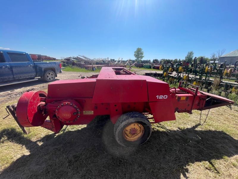 Hay/Forage/Livestock  Massey Ferguson 120 Square Baler with Thrower Photo