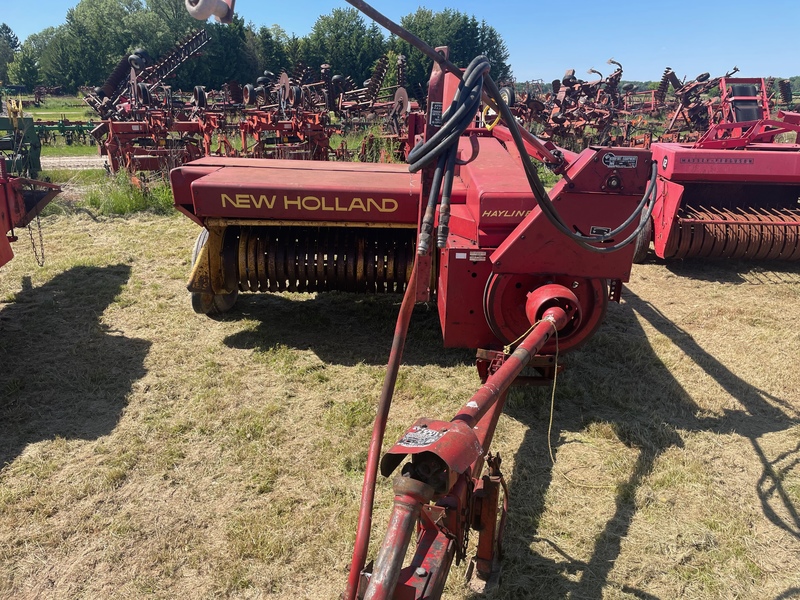 Hay/Forage/Livestock  New Holland 310 Square Baler with Thrower Photo