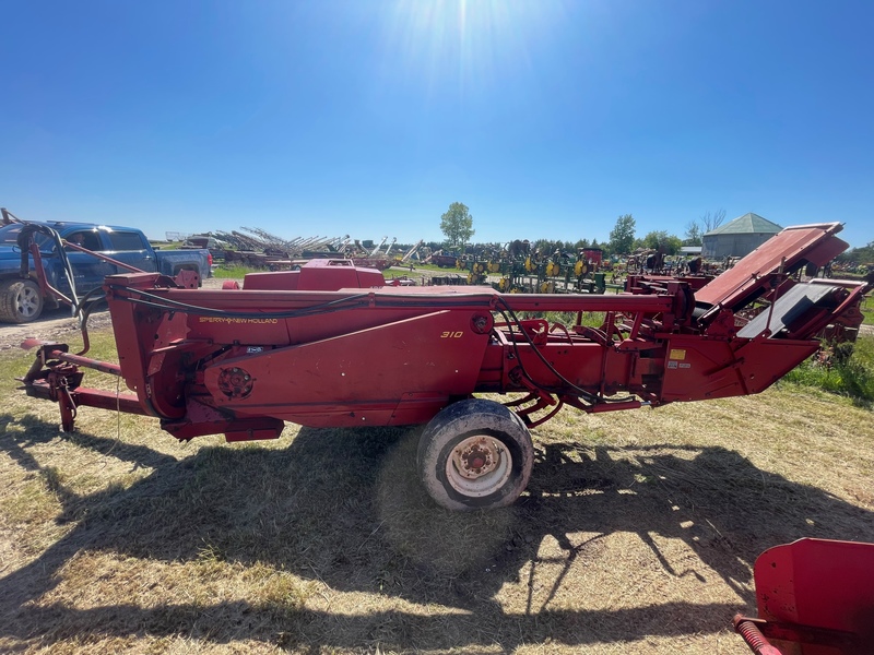 Hay/Forage/Livestock  New Holland 310 Square Baler with Thrower Photo