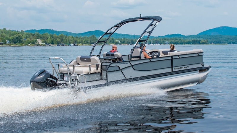 Princecraft Boats  2023 Princecraft Quorum 25RLPontoon Boat - Black Photo