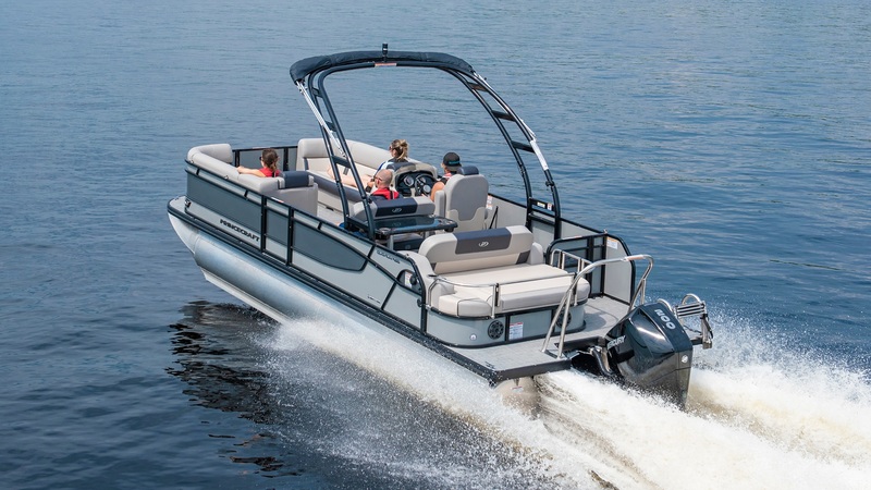 Princecraft Boats  2023 Princecraft Quorum 25RLPontoon Boat - Black Photo