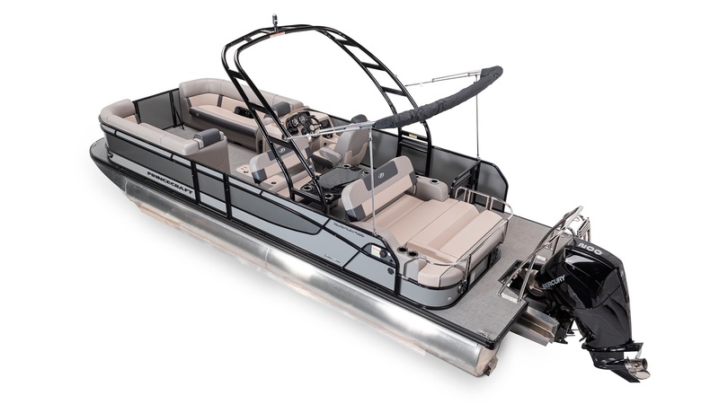 2023 Princecraft Quorum 25RLPontoon Boat - Black