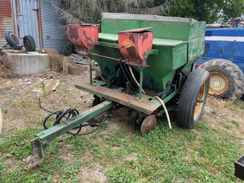 Planting  Lockwood 2 Row Potato Planter Photo