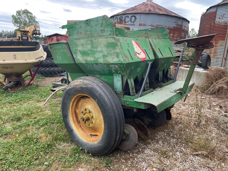 Planting  Lockwood 2 Row Potato Planter Photo