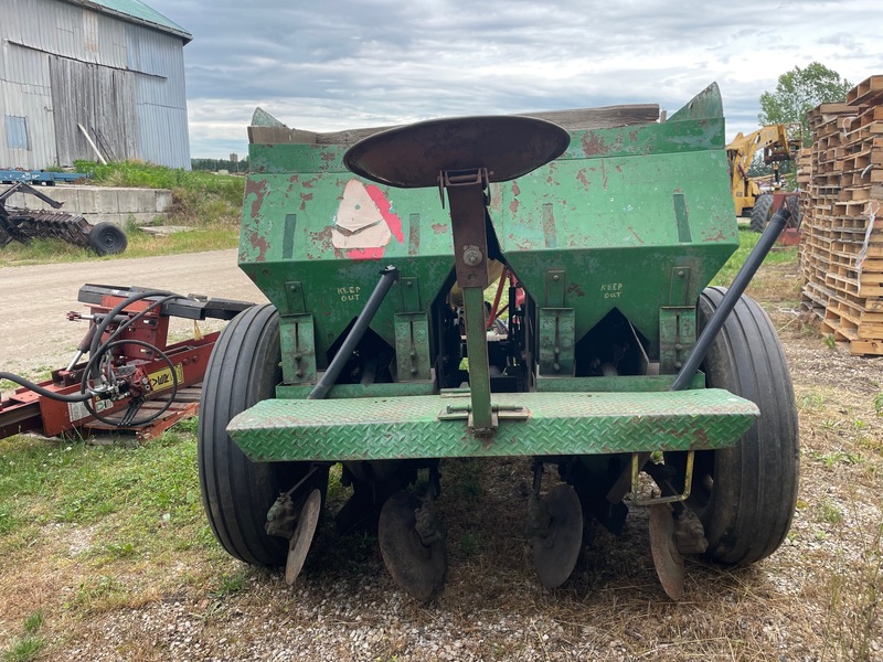 Planting  Lockwood 2 Row Potato Planter Photo