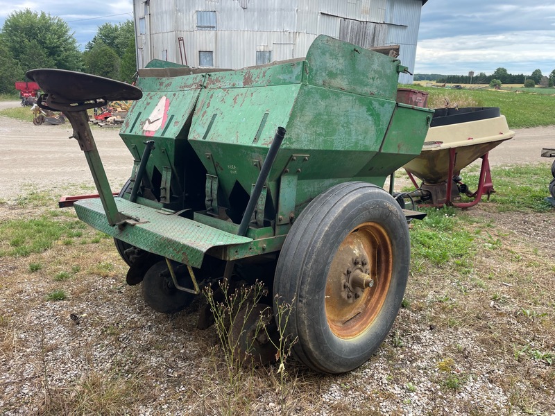 Planting  Lockwood 2 Row Potato Planter Photo