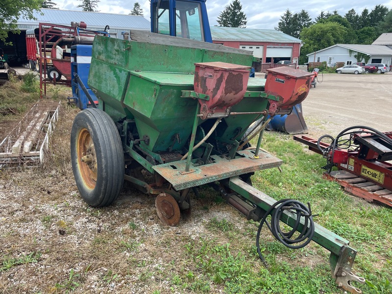 Planting  Lockwood 2 Row Potato Planter Photo