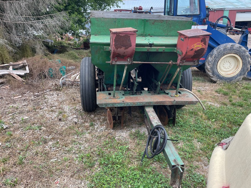 Planting  Lockwood 2 Row Potato Planter Photo