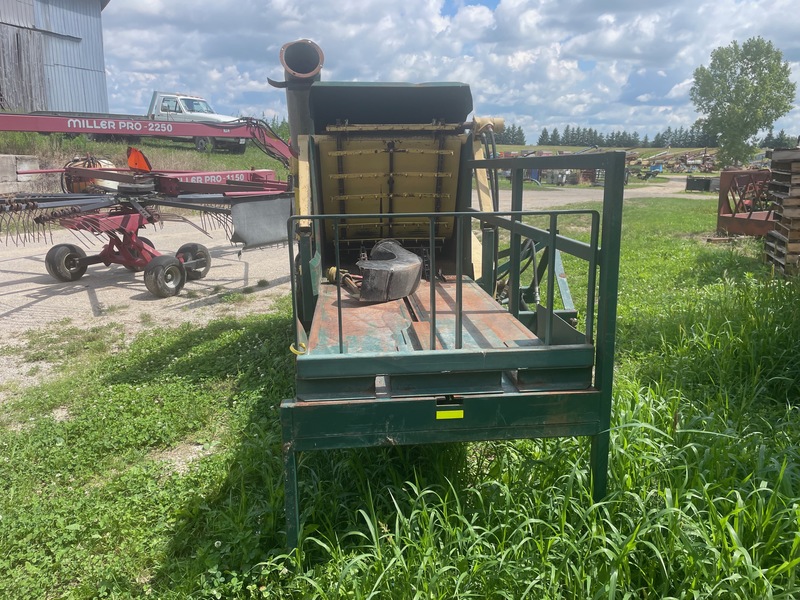 Hay/Forage/Livestock  Mels Welding - Square Bale processor  | PTO with Hydraulic Blower Photo