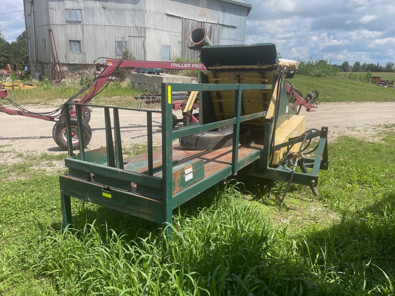 Hay/Forage/Livestock  Mels Welding - Square Bale processor  | PTO with Hydraulic Blower Photo