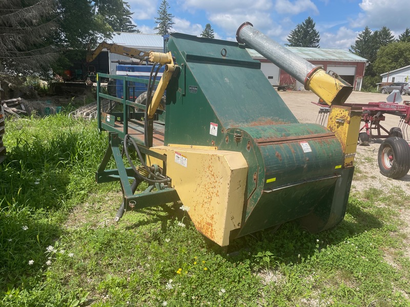 Hay/Forage/Livestock  Mels Welding - Square Bale processor  | PTO with Hydraulic Blower Photo