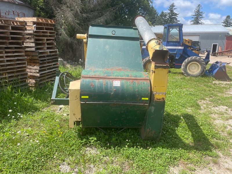 Hay/Forage/Livestock  Mels Welding - Square Bale processor  | PTO with Hydraulic Blower Photo