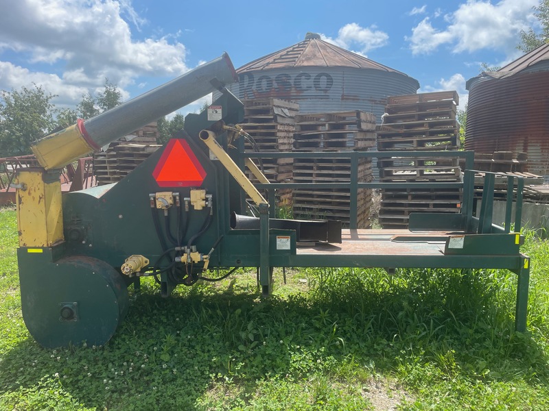 Hay/Forage/Livestock  Mels Welding - Square Bale processor  | PTO with Hydraulic Blower Photo