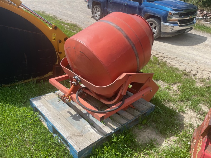 Construction  Cement Mixer - Hydraulic, PTO, 3pth Photo