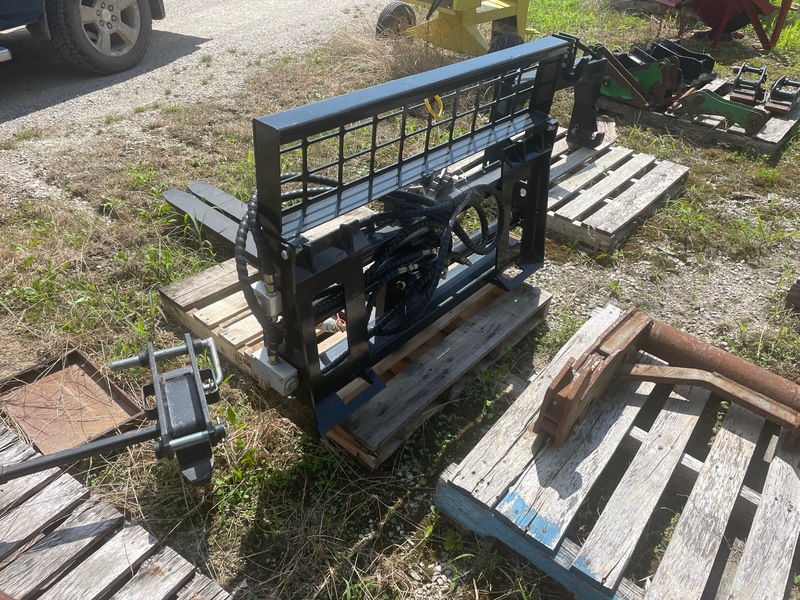 Attachments  Hydraulic Shift Pallet Forks - Skid Steer & Quick Attach Photo