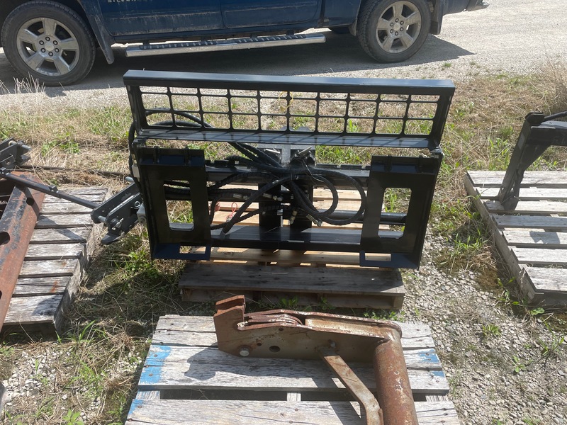 Attachments  Hydraulic Shift Pallet Forks - Skid Steer & Quick Attach Photo