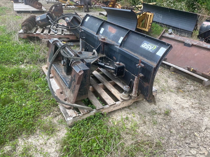 Attachments  ASV Blade 6ft - Skid Steer, Quick Attach & Heavy Duty Photo