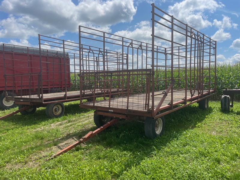 Bale Thrower Wagons - 8ft x 20ft