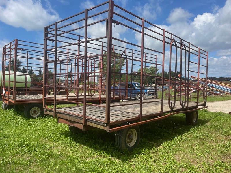 Wagons  Bale Thrower Wagons - 8ft x 20ft Photo