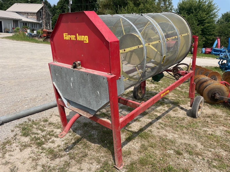 Grain Handling  Farm King 2 Stage Electric Grain Cleaner | With Fill Auger Photo