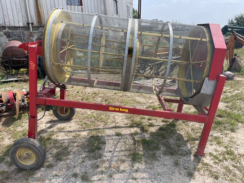 Grain Handling  Farm King 2 Stage Electric Grain Cleaner | With Fill Auger Photo