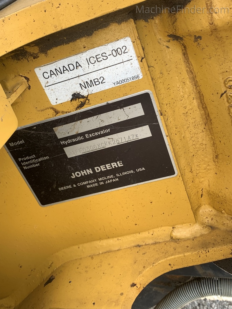 Construction  2019 John Deere 30G Compact Excavator Photo