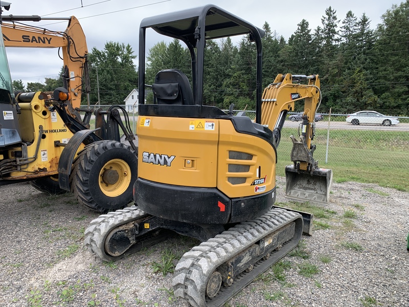 Sany SY26U Excavator - only 120hrs DEMO 