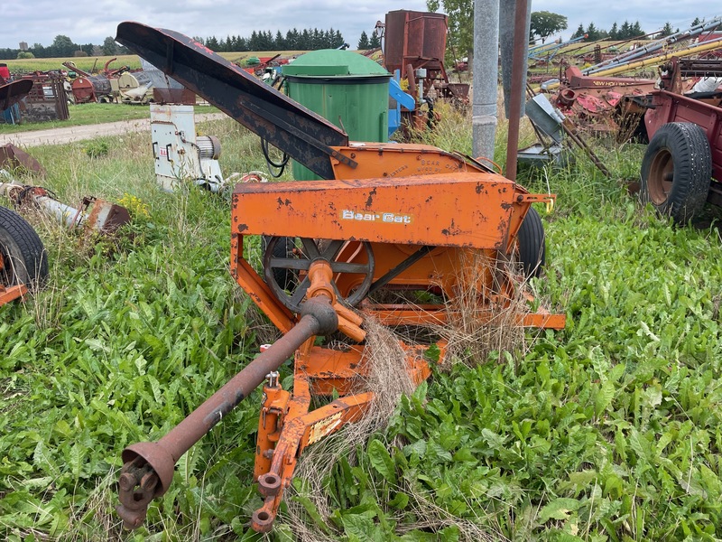 Hay/Forage/Livestock  Bear Cat Hammer Mill with Blower | PTO Drive Photo