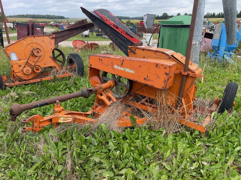 Hay/Forage/Livestock  Bear Cat Hammer Mill with Blower | PTO Drive Photo