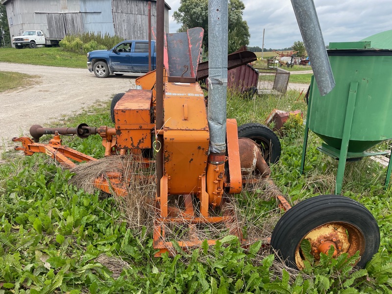 Hay/Forage/Livestock  Bear Cat Hammer Mill with Blower | PTO Drive Photo