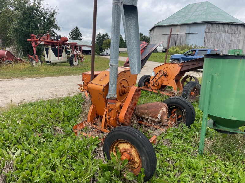 Hay/Forage/Livestock  Bear Cat Hammer Mill with Blower | PTO Drive Photo