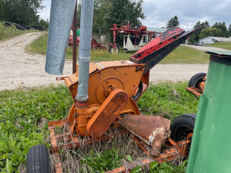 Hay/Forage/Livestock  Bear Cat Hammer Mill with Blower | PTO Drive Photo