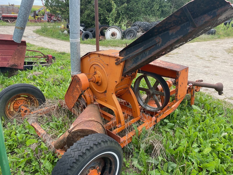 Hay/Forage/Livestock  Bear Cat Hammer Mill with Blower | PTO Drive Photo