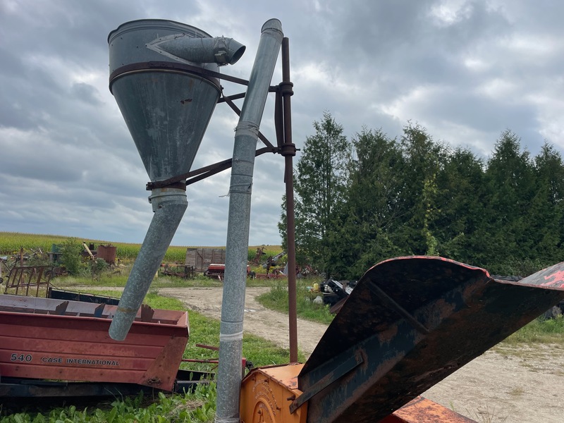 Hay/Forage/Livestock  Bear Cat Hammer Mill with Blower | PTO Drive Photo