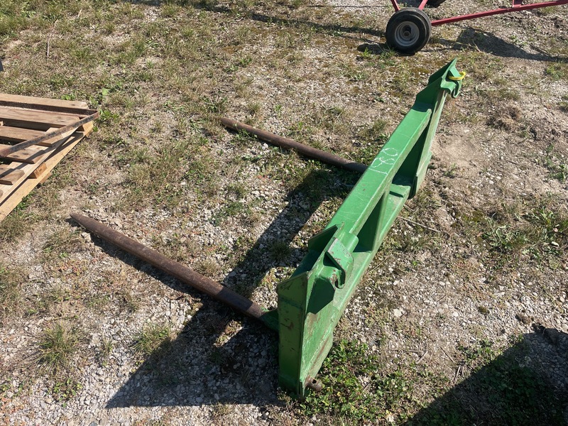 Attachments  John Deere 2 Prong Bale Spear - Quick Attach Photo