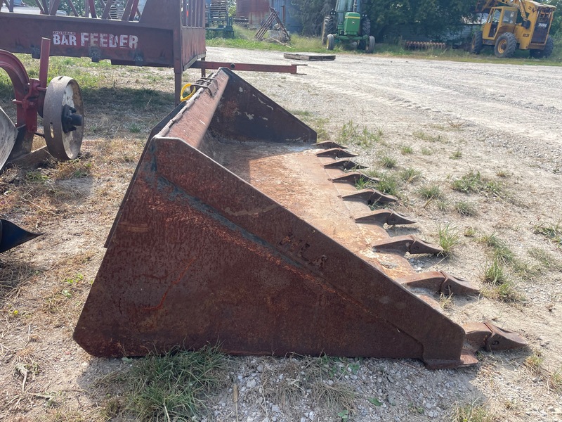 Attachments  7ft Tooth Bucket - Skid Steer + Quick Attach Photo