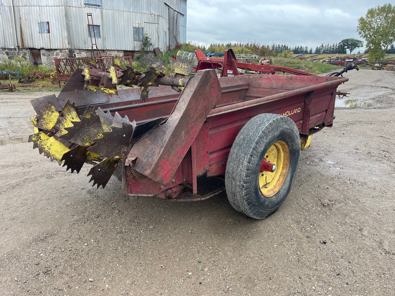 Manure Equipment  New Holland 512 Manure Spreader - Double Beater Photo