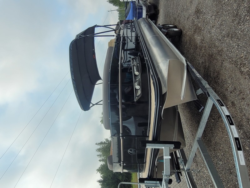 Boats  2021 Legend V-Series Lounge Sport Pro Pontoon w Mercury 150hp Photo