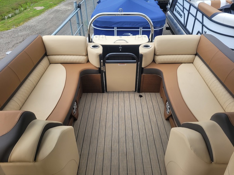 Boats  2021 Legend V-Series Lounge Sport Pro Pontoon w Mercury 150hp Photo