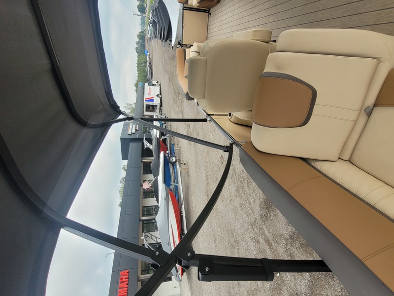 Boats  2021 Legend V-Series Lounge Sport Pro Pontoon w Mercury 150hp Photo