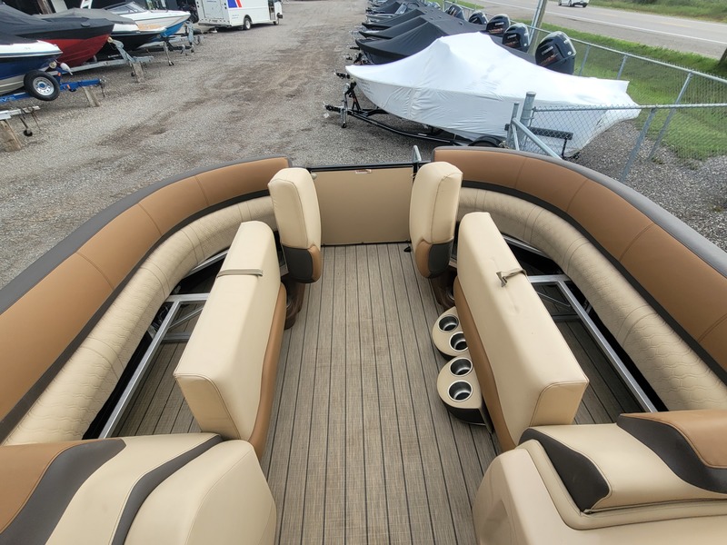 Boats  2021 Legend V-Series Lounge Sport Pro Pontoon w Mercury 150hp Photo