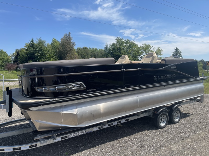 Boats  2021 Legend V-Series Lounge Sport Pro Pontoon w Mercury 150hp Photo