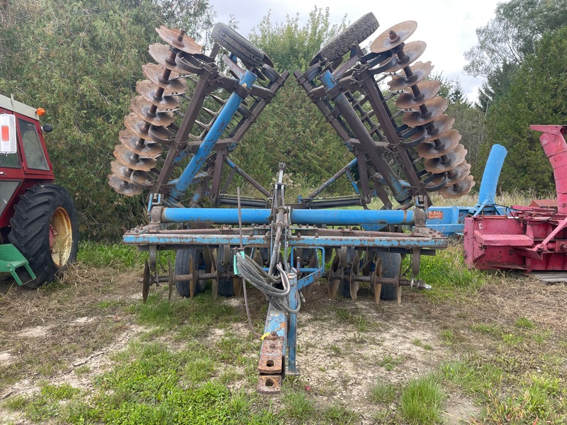 Tillage - Discs  Ford White 21ft Rock Flex Disc Photo